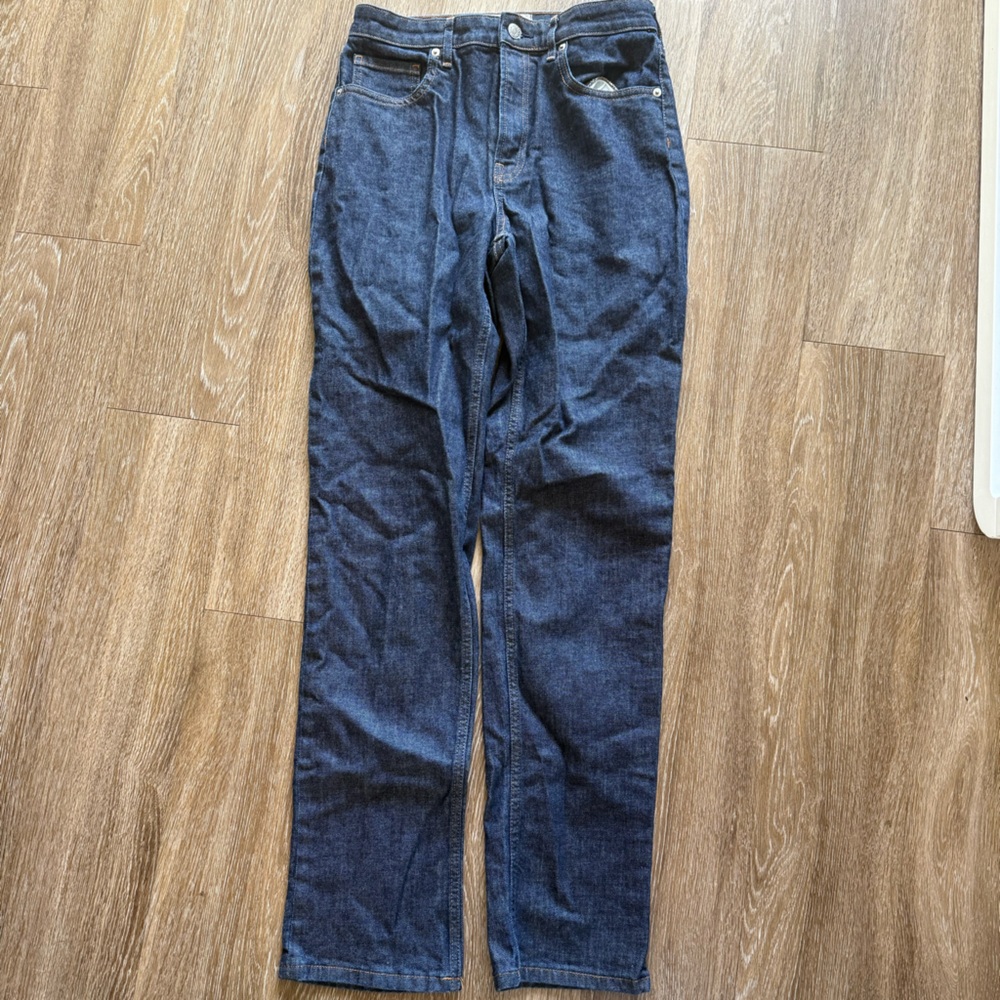 Everlane Dark Blue Straight Jeans